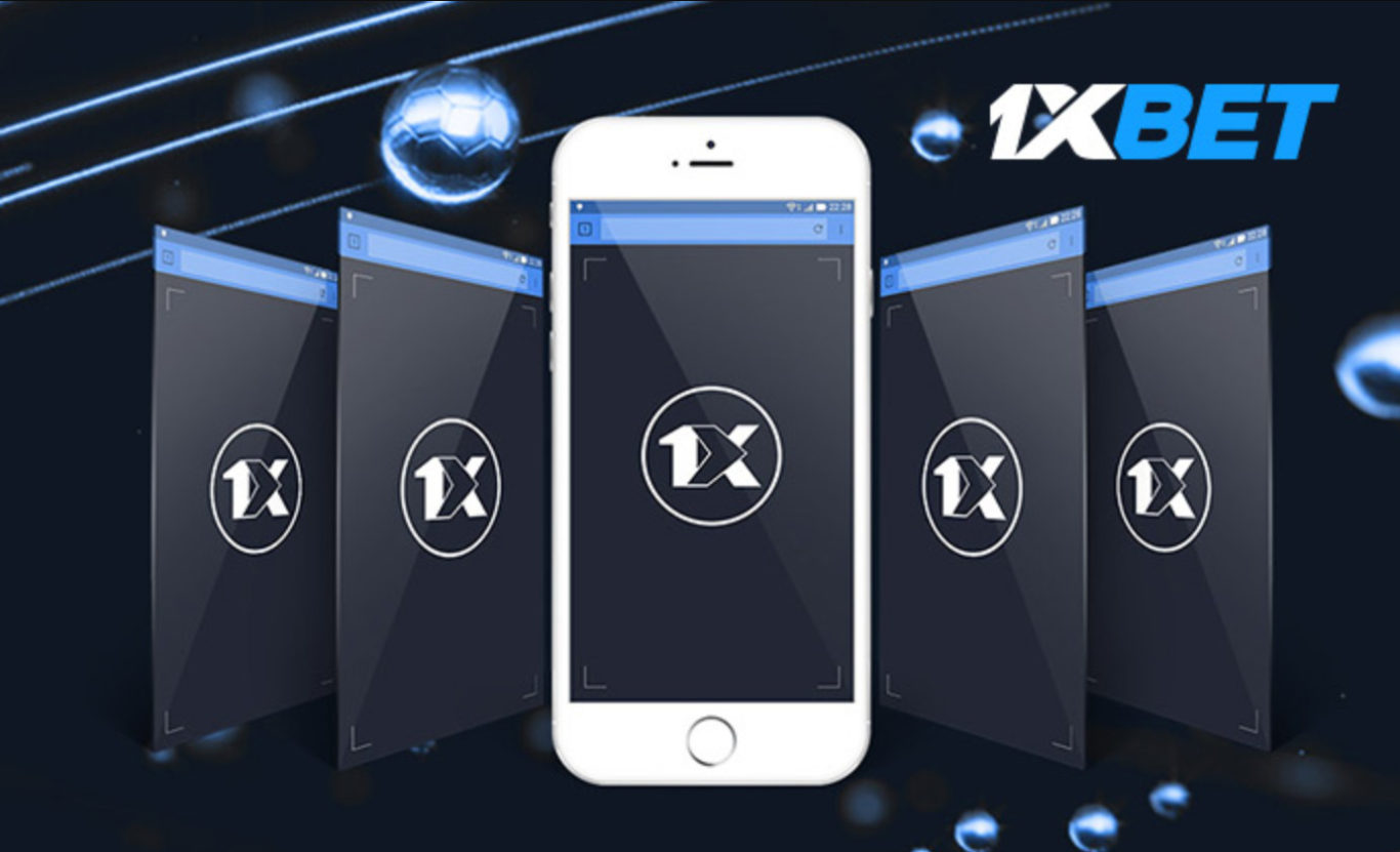 Mobile version of the 1xBet website
